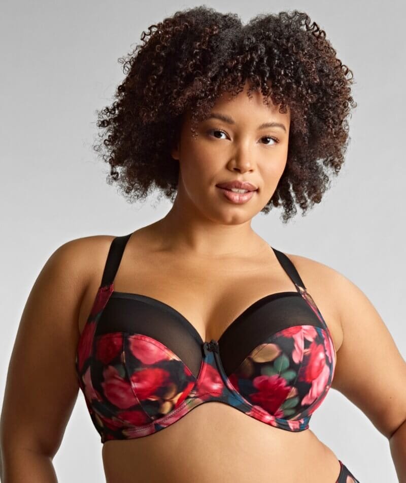 Sculptresse Bliss Full Cup Underwire Bra - Rose Print Bras